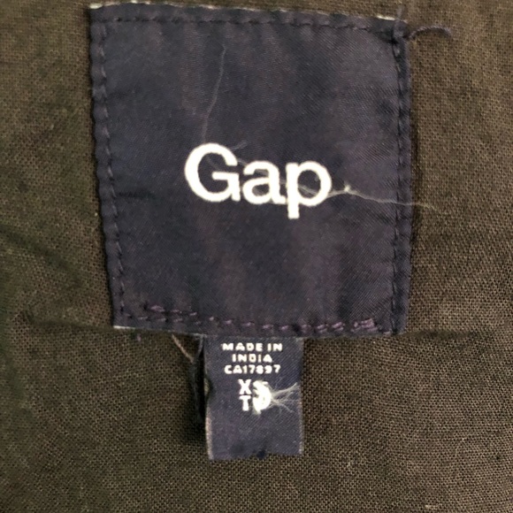 GAP asymmetrical zip khaki utility jacket size XS - Picture 3 of 5
